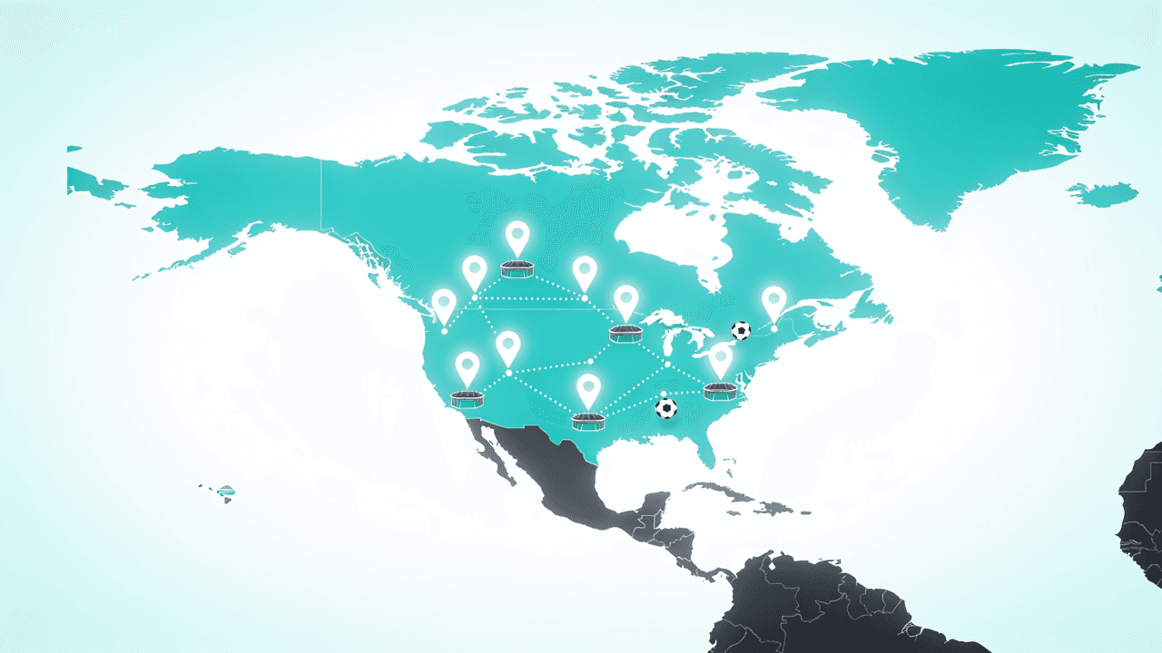 2026 World Cup host cities across North America